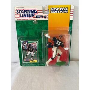 1994 New Addition Starting Line Up Junior Seau Figurine and Player Card SEALED